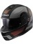 Kask Ls2 Strobe 2 Orıon Mat Siyah-Mor-Mavi Çene Açılır 1