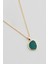 Serenity 18 Ayar Sarı Altın Kaplama 43 cm Gümüş Minimal Kolye 2