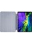 Apple iPad Pro 12.9 4.nesil (2020) Yatay ve Dikey Standlı Antişok Köşe Korumalı Kalemlikli Origami Slikon Kılıf A2229 A2069 A2232 A2233 4