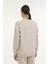 W-Delfın C Neck Sweat 4fx Bej Kadın Sweatshirt 2