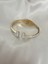 Zirkon Taşlı Gold Cartier Model Çelik Bileklik 4
