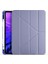 Apple iPad Pro 12.9 5.nesil (2021) Yatay ve Dikey Standlı Antişok Köşe Korumalı Kalemlikli Origami Slikon Kılıf A2378 A2461 A2379 2