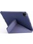 Apple iPad Pro 12.9 5.nesil (2021) Yatay ve Dikey Standlı Antişok Köşe Korumalı Kalemlikli Origami Slikon Kılıf A2378 A2461 A2379 3