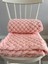Handmade Pembe Puffy Bebek Battaniyesi 90X90 cm 5