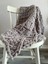 Handmade Taş Rengi Puffy Bebek Battaniyesi 90X90 cm 1