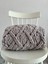 Handmade Taş Rengi Puffy Bebek Battaniyesi 90X90 cm 5