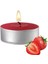 30 Lu Çilek Kokulu Kırmızı Tealight Mum 1