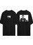 Al Pacino Scarface Ön Arka Baskılı Sıyah Oversize T-Shirt 1