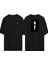 The Godfather The Game Ön Arka Baskılı Sıyah Oversize T-Shirt 1