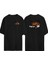 No Cops ,police Ön Arka Baskılı Sıyah Oversize T-Shirt 1