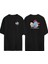 Süperman Ön Arka Baskılı Sıyah Oversize T-Shirt 1