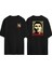 Muhammed Ali Ön Arka Baskılı Sıyah Oversize T-Shirt 1