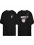 Basket, Swish Ön Arka Baskılı Sıyah Oversize T-Shirt 1