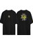 In Your Life Ön Arka Baskılı Sıyah Oversize T-Shirt 1