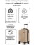 Suitcase Abs Gold Kabin Boy Valiz 600.06-K 2