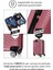 Suitcase Abs Gül Kurusu Kabin Boy Valiz 600.08-K 5