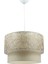 1 Stone Altın Şerit Pasta Avize K108 81-90 cm Bej Modern 30 Salon / Oturma Odası E27 Plastik 2