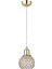 1 Hürrem Tekli Sarkıt Avize (Gold) Altın Kristal Taş Taşlı E27 51-60 cm 1