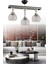 Metal Cansu 3 Lü Siyah Krom Yaldızlı Kristal Top Modern Avize Siyah Modern 3 E27 1