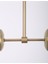 E27 Martı 2'li Eskitme Bal Camlı Avize Modern Mavi 60 x 50 Metal 51-60 cm 2 3
