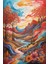 Renkli Baskılı Sayılarla Boyama Hobi Seti (Çerçeveli-Büyük Boy) 95X125 Cm: Doğanın Rengi 1