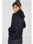 Nike Swoosh Loose Fit Sweatshirt Black Bol Kesim Kapüşonlu Sweatshirt Siyah 2