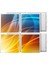 60X60 LED Panel Sıva Altı Desenli 2x2 Dörtlü Grup 46510132SA 1