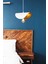Beyaz Avize Tekli Sarkıt Beyaz Gold Antre Mutfak 1 E27 30 x 30 Metal 71-80 cm Modern Mutfak 1