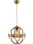 71-80 cm Aydın Tekli Avize Eskitme Bal Akrilik 1 Modern Tek Ebat Metal Sarı E27 3
