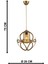 71-80 cm Aydın Tekli Avize Eskitme Bal Akrilik 1 Modern Tek Ebat Metal Sarı E27 5