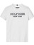 Tommy Hilfiger Baskılı Beyaz Erkek Çocuk T-Shirt New Monotype Tee S/s 1