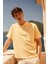 ALTINYILDIZ CLASSICS Erkek Sarı %100 Pamuk Kıvrılmaz Polo Yaka Slim Fit Dar Kesim Tişört 7