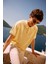 ALTINYILDIZ CLASSICS Erkek Sarı %100 Pamuk Kıvrılmaz Polo Yaka Slim Fit Dar Kesim Tişört 7