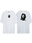 Unisex Che Guevara Ön Arka Baskılı Beyaz Oversize T-Shirt 1