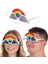 Rainbow Gökkuşağı Şeklinde Parti Gözlüğü Camlı 1 Adet 17X7,5 cm Hawai Retro 1