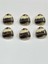 Metal Düğme/trençkot Ceket Boyu/ 6 Lı Set/2,3 CM/JX006 1