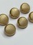 Metal Düğme/hırka Yelek Boyu/ 6 Lı Set/1,8 CM/JX30/MAT Gold 1