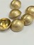 Metal Düğme/kaban Manto Boyu/ 6 Lı Set/2,5 CM/JX022/MAT Gold 2
