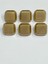 Metal Düğme/hırka Yelek Boyu/ 6 Lı Set/1,7 Cm/jx3/mat Gold 2
