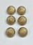 Metal Düğme/trençkot Ceket Boyu/ 6 Lı Set/2,5 CM/JX30/MAT Gold 1