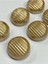Metal Düğme/trençkot Ceket Boyu/ 6 Lı Set/2,5 CM/JX30/MAT Gold 2