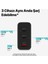 Süper Hızlı Gan 120W 2x Pd Type C ve 1x USB Girişli Şarj Aleti, Akım ve Isı Korumalı Şarj Adaptörü 3