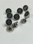 Bluz Gömlek Düğmesi/metalize(Plastik) Düğme / 10 Lu Set / 1 cm 3
