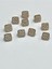 Bluz Gömlek Düğmesi/metalize(Plastik) Düğme / 10 Lu Set / 1 cm 2