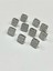 Bluz Gömlek Düğmesi/metalize(Plastik) Düğme / 10 Lu Set / 1 cm 2