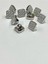 Bluz Gömlek Düğmesi/metalize(Plastik) Düğme / 10 Lu Set / 1 cm 3