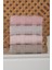 4 Lü El Yüz Renkli Havlu Seti Pamuk 50X90 cm Efes 1