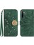Realme 6 Telefon Kılıfı Için Kılıf Flip Cüzdan Kredi Kartı Kartı Tutucu Pu Flip (Yurt Dışından) 1