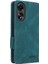 Oppo A78 4g Tam Koruma Deri Için Kılıf Folio Flip Case Kart Kapak (Yurt Dışından) 4