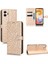 Samsung Galaxy A04 Manyetik Toka Deri Cüzdan Kapak Geometrik (Yurt Dışından) 5
